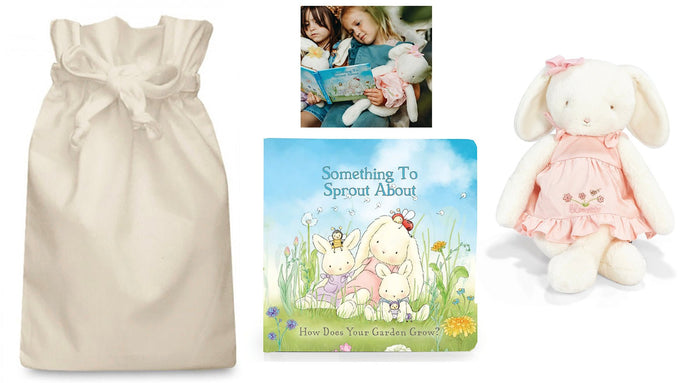 Something to Sprout Bunny Story Sack - Little Whispers