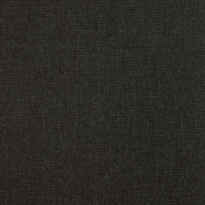 Detail image of Solid carbon black outdoor-safe woven fabric
