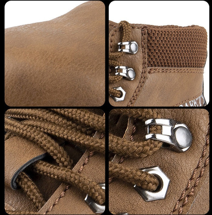 Steel toe cap work shoes by dealonline.co.nz, industrial safety shoes with puncture-proof construction, available in sizes 9-14.