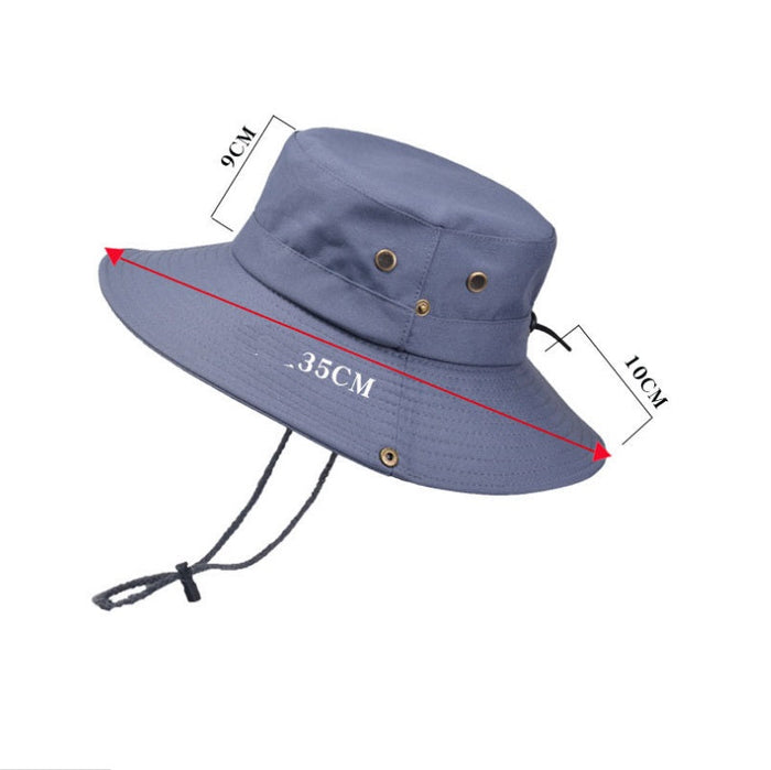 Sun hat bucket outdoor fishing and hiking cap by dealonline.co.nz with UV protection, lightweight fabric, and wide brim for sunshade.