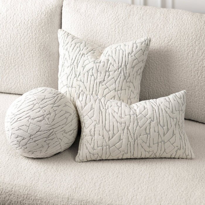 Synchronize Ivory | 12"x20"