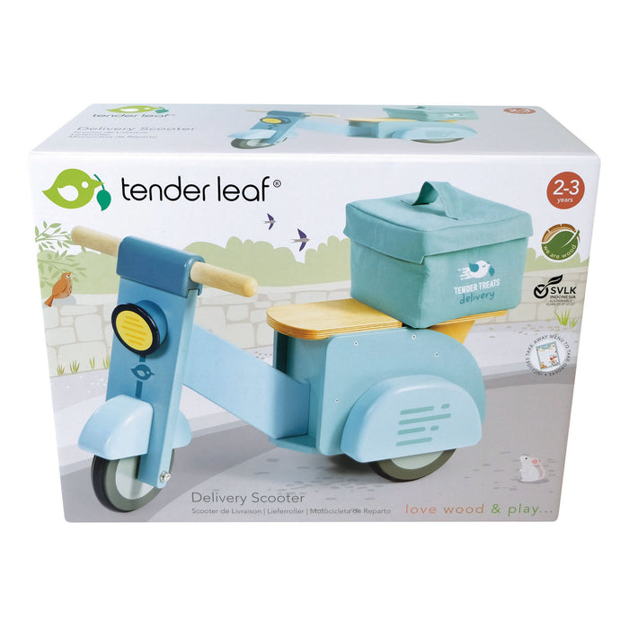 Tender Leaf Delivery Scooter Box