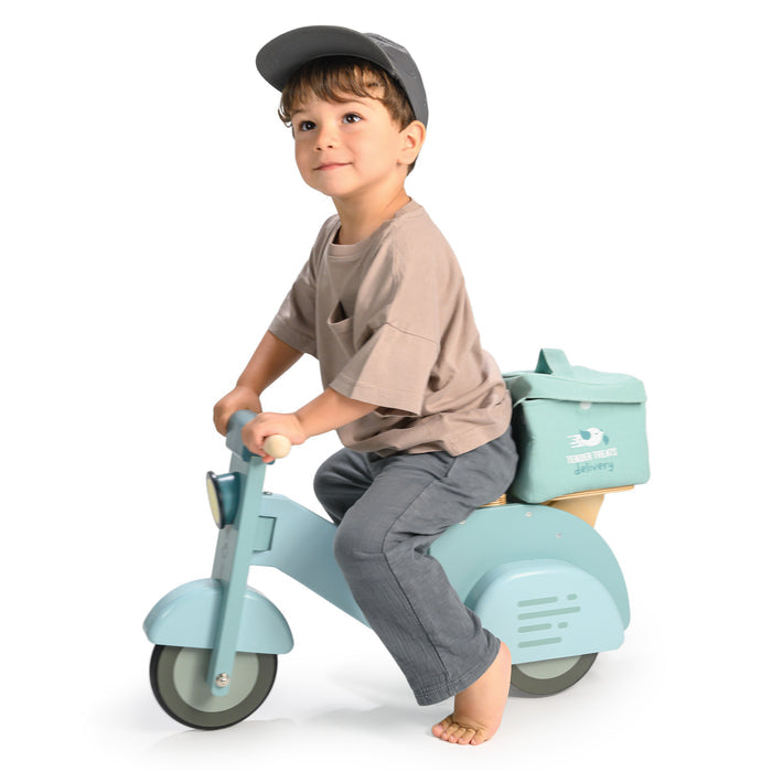 Tender Leaf Delivery Scooter - Blue (Direct Shipping)