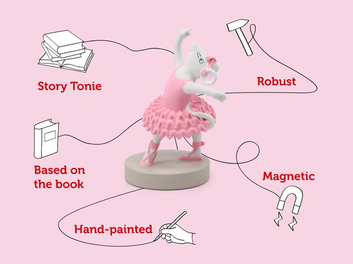 Tonies Audio Character - Angelina Ballerina (Pre-Order) Due In 20 June - Little Whispers