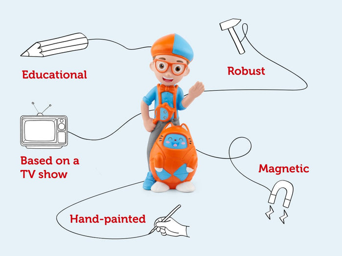 Tonies Audio Character - Blippi Tonie (Pre-Order Now - due in approx 20 March) - Little Whispers
