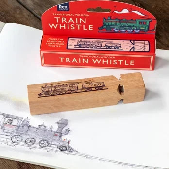 Traditional Wooden Steam Train Whistle
