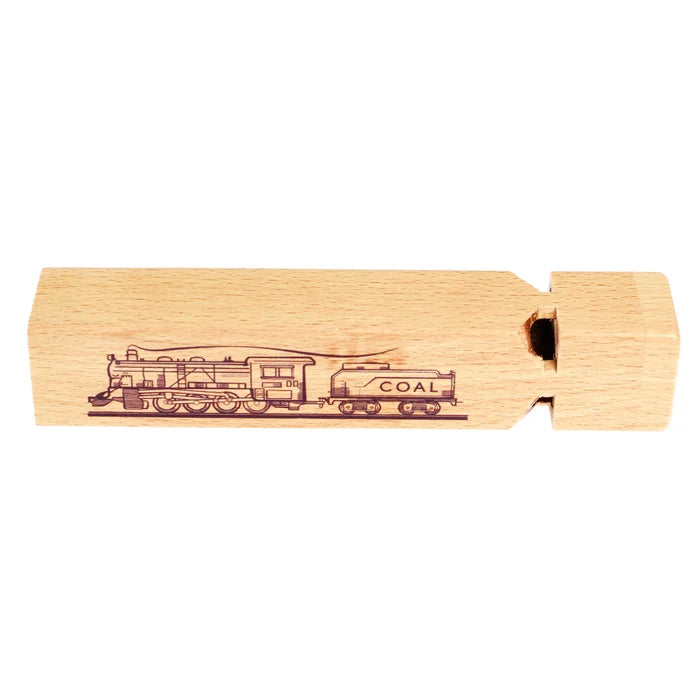 Traditional Wooden Steam Train Whistle