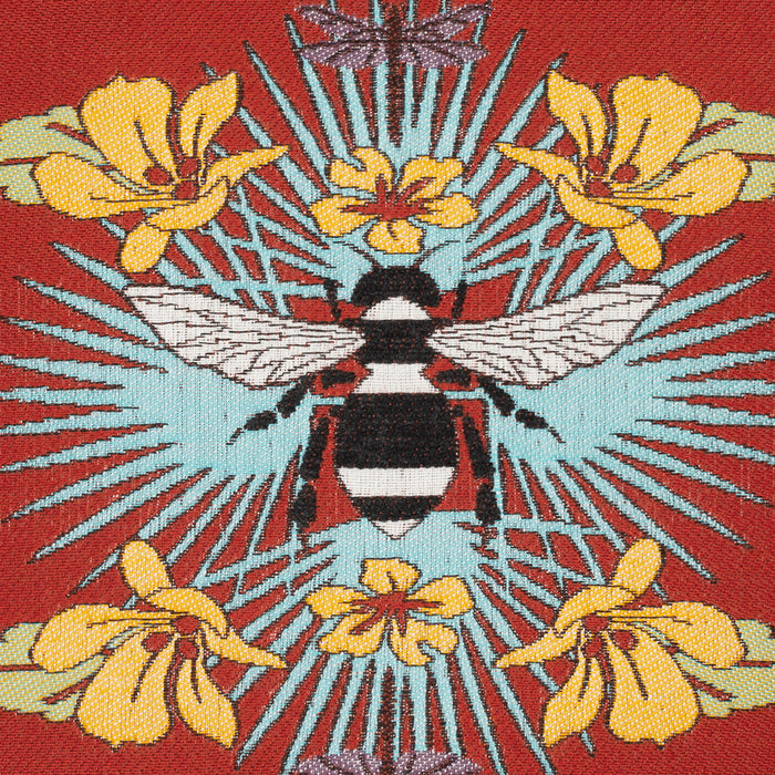 Tropical Bee Red | 12"x20"