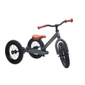 TryBike 2in 1 Balance Bike/Trike Matte, Grey (Direct Shipping UK Only)