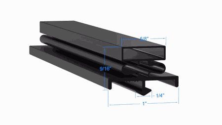 TSSU6016D4LP True PART# 810513 by Strivide 13 1/8 x 29 1/8 Compatible with True 810513
