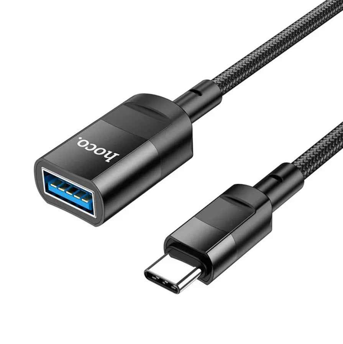 Techplus U107C Type-C extension cable, 1.2m fast charging extension cord with durable design and reliable connection.