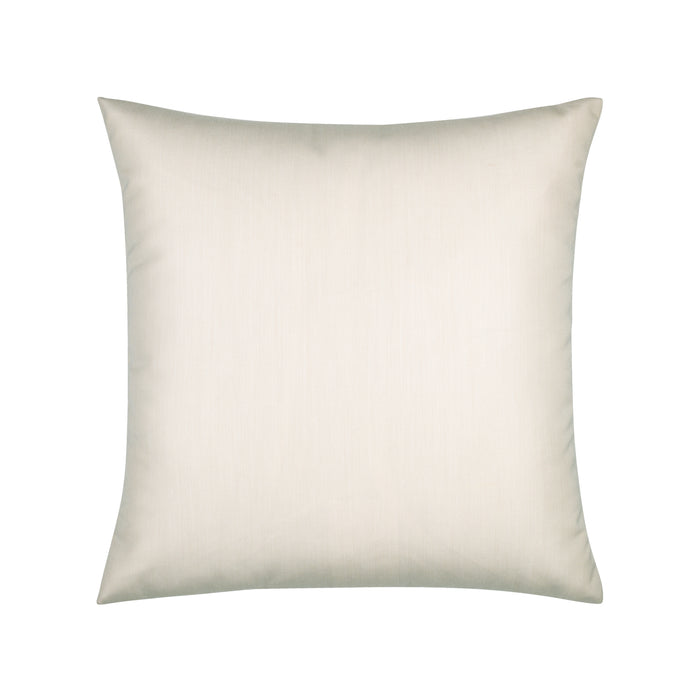 Back image of Ivory cat motif pillow square size for playful indoor and outdoor decor