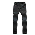 Unisex waterproof hiking pants by Mead's Supply & Equipment Outfitters, breathable polyester outdoor gear for outdoor adventures.