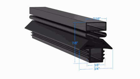 UR48DT Traulsen PART# 341-29987-00 by Strivide 23 5/8 x 42 1/4 Compatible with Traulsen 341-29987-00
