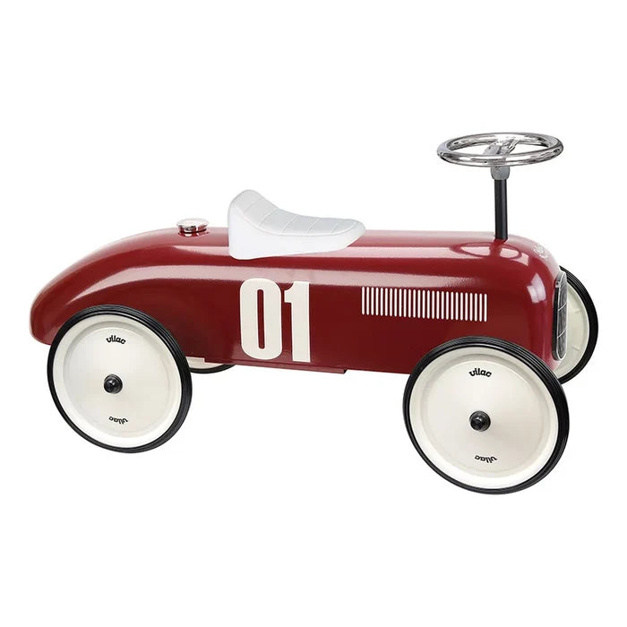 Vilac Classic Metal Racing Car Ride On, Light Blue (Direct Shipping UK)