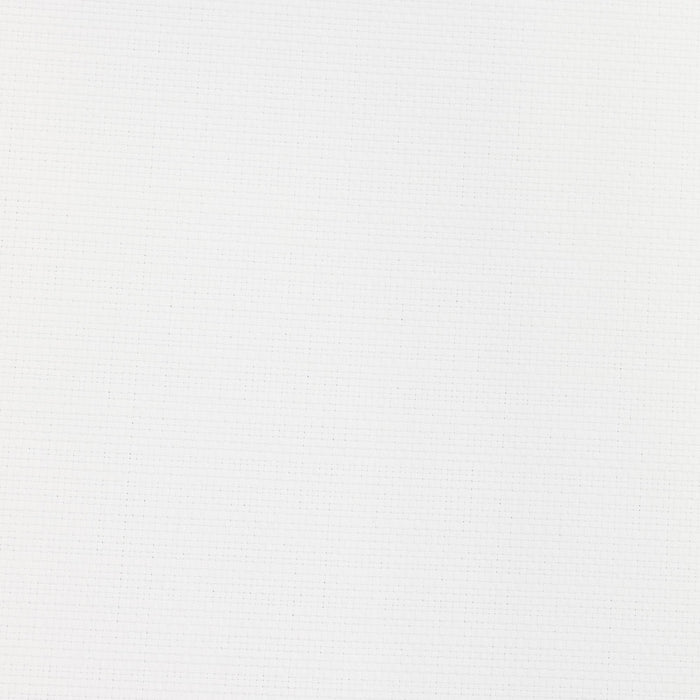 Detail image of Bright chalk white outdoor safe woven textile with fine weave