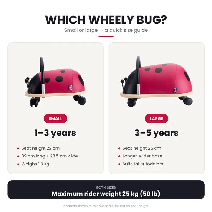 Wheelybug Ladybug Ride On (Direct Shipping)