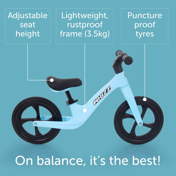 Whizz Balance Bike - Green Bike (Direct Shipping) - Little Whispers