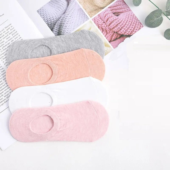 Set of 12 dealonlinenz women's no show invisible liner socks with low cut design and silicone grip for a secure fit.