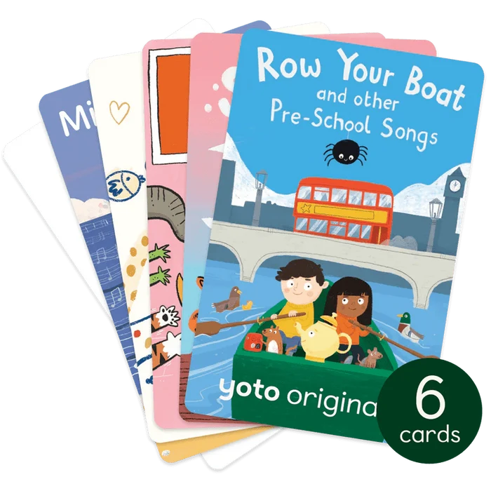 Yoto Starter Pack for Little Kids (6 Cards) - Little Whispers